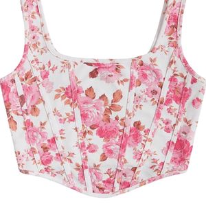 Floral Corset Top