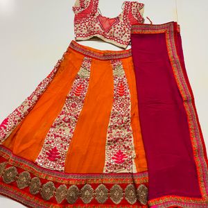 Lehenga Blouse N Dupata