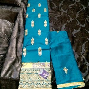 Women Without Stich Suit Salwar Dupatta