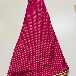 Pink Lehenga With Blouse N Dupata