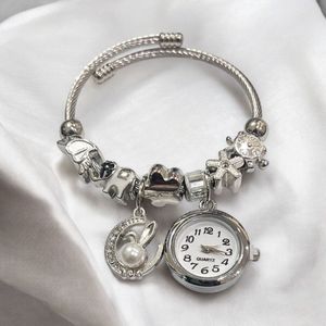 Stainless Steel Watch Pandora Bracelet