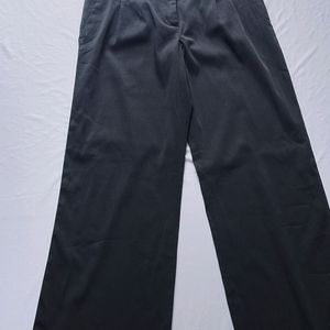 Black Flarer Highwaist Pant For Women