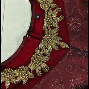 Designer Gown With Dupatta