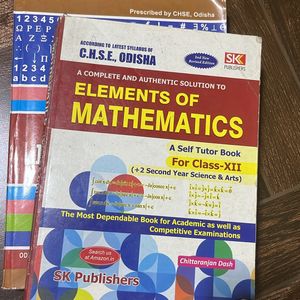 Class 12 Mathematics Books Chse