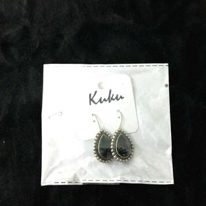 Beautiful Black Stone Earrings