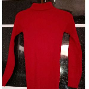 Turtle Neck Women Top