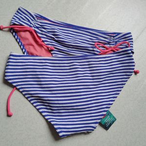 Blue&white Stripped Swim Brief