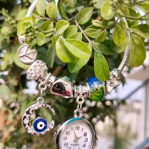 Pandora Charm Bracelet With Watch