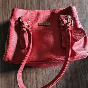 Maroon Handbag