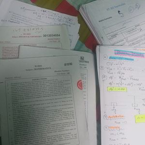 WBJEE 2024-18 PAPERS + FORMULA SHEETS+NOTES