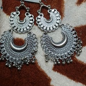 Oxidised Earrings