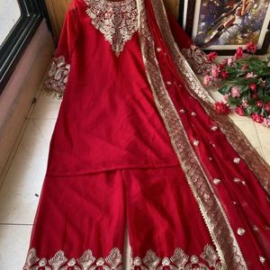 New Standard Beautiful Pakistani Plazo Sarara Dres