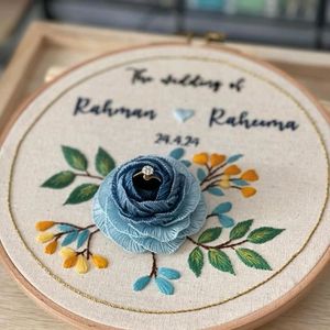 Ring Holder Engagement Hoop