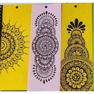 10 Mandala Bookmarks 🔖