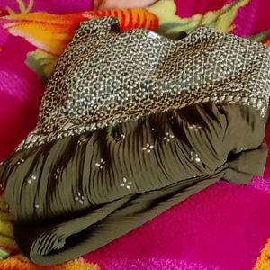 Gharare Set Mehendi Colour