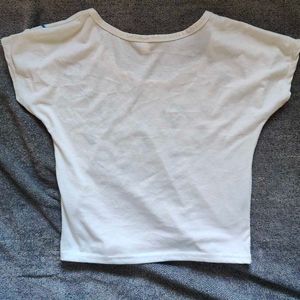 White Colour Tshirt