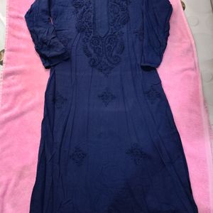 Chikenkari Kurti💙