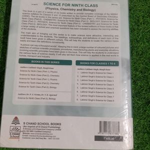 Biology For Class 9th Standard