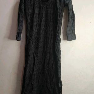 Black Kurta