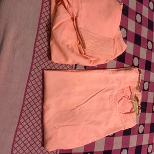 Simple Suit For Girls With Earrings Free