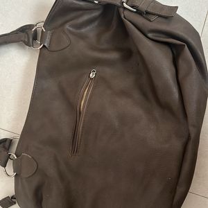 brown stylish handbag