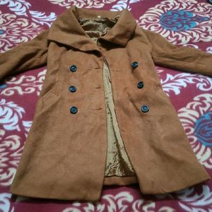 New Year Sale ✅Korean Brown Long Coat Wi