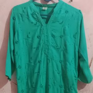 Sea Green Kurti