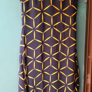 Kurti With Stitched Shrug