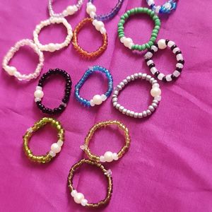 Beaded rings Pick any 5