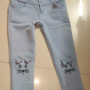 Blue Girls Jeans