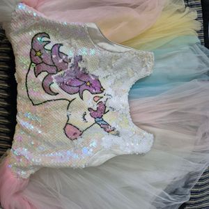 Girls Unicorn Frock