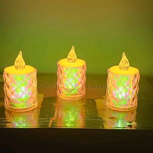 Led Multicolour Smokeless Candles Diwali  Special