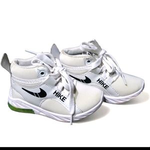 Kids White Air Shoes (Boys 18-24 Months)
