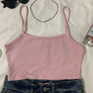 PRICE DROP! barbiecore pink spaghetti top⋆𐙚₊˚⊹♡