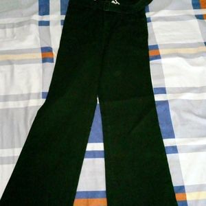 Jet Black Flared Jeans