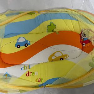 Newborn Baby Bed With Pillow