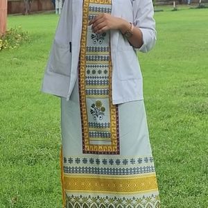 Women Printed Yellow Kurti