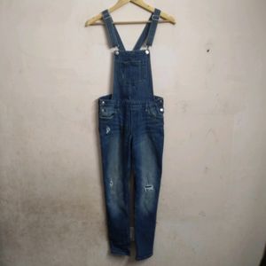 Denim Dungaree For Teenage Girls