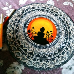 Mandala Art Of Buddha