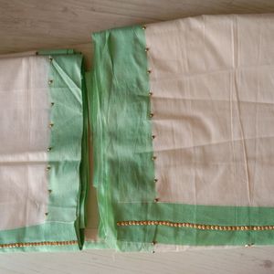Handloom Cotton Saree From Kerala
