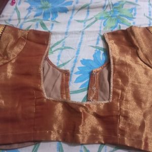 Readymade Golden Blouse ,Shines