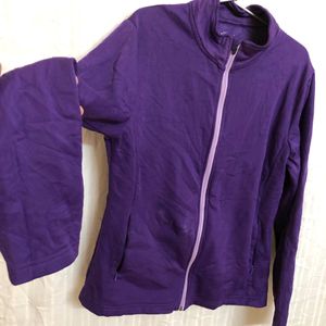 PURPLE long Sleeve Jacket