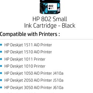 Hp Deskjet Printer Black Ink Cartridge