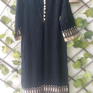 Black Kurta