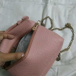 Pink Sling Bag