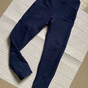 Ankle Blue Pants