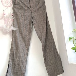 Chequered Women's Pants