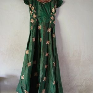 Fully Embroidery Traditional Long Frock