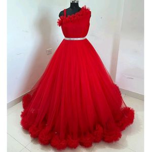 Red Long Gown