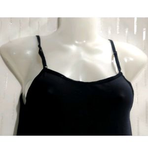 Black Fitted Top For women's